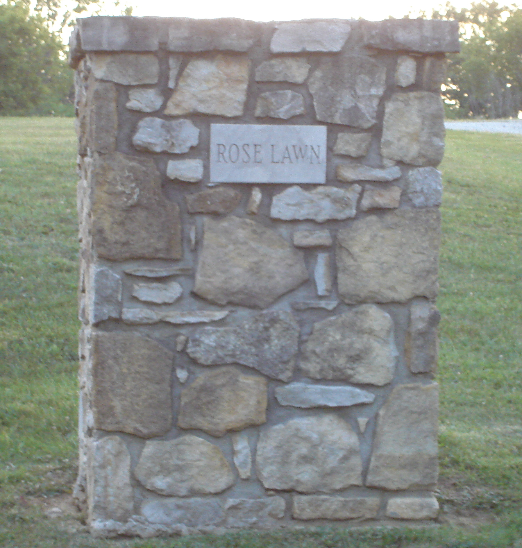 Roselawn Cemetery Entrance